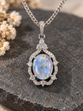 The Celeste - Australian Opal Statement Pendant