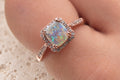 Envy — Australian Opal Rose Gold Plated Ring